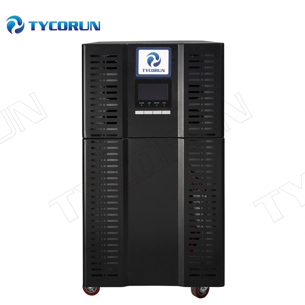 Tycorun personnalisé de grande puissance Systemdouble 3 de la phase de l'onduleur Smart en ligne de conversion de l'onduleur UPS