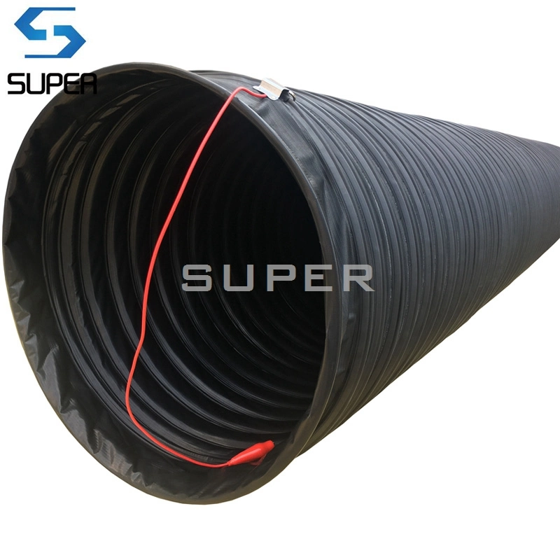 UV Resistant Explosion Proof Flexible Ventilation Duct with Conductive Clips