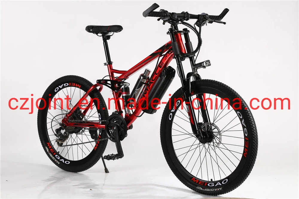 High Speed Fat Tire Electric Mountain Bike Cheap Man Beach Cruiser Bicycle