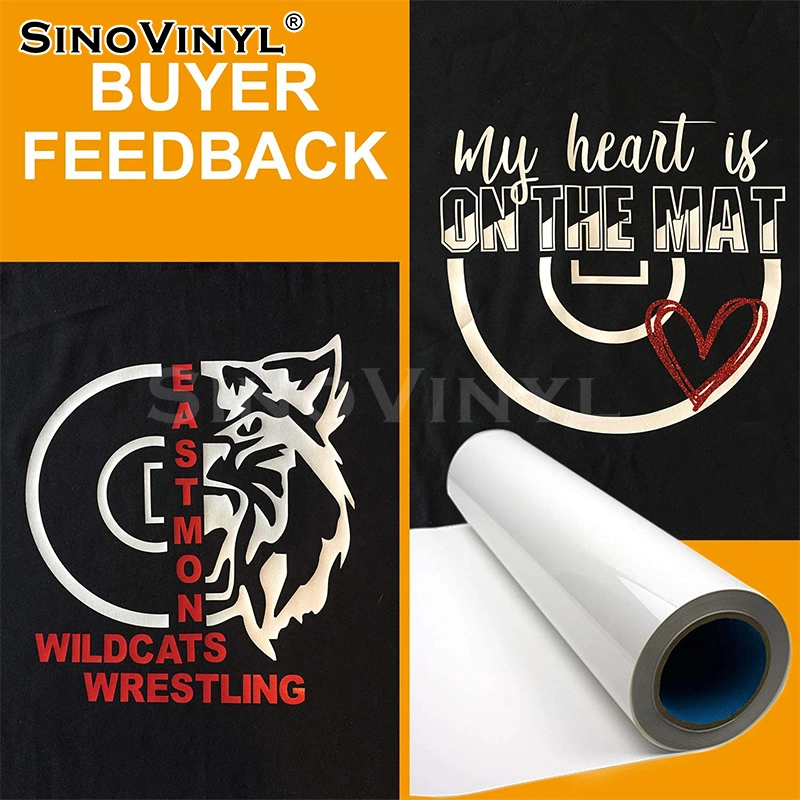 SINOVINYL Wholesale/Supplier Heat Transfer Printing Paper Film Pu Roll Printable Vinyl For Shirt