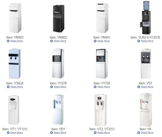 Hot & Cold Floor Standing Water Cooler with 3 Taps (V879)