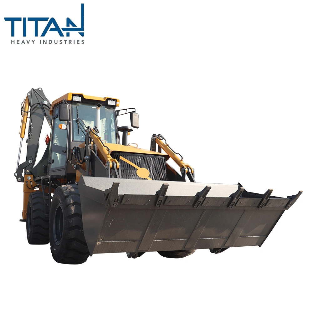 OEM ISO CE TL30-25 2500kg 4cx Excavator and Loader Agricultural construction equipment machine Towable 2.5 Ton engine parts Mini wheel Backhoe loader