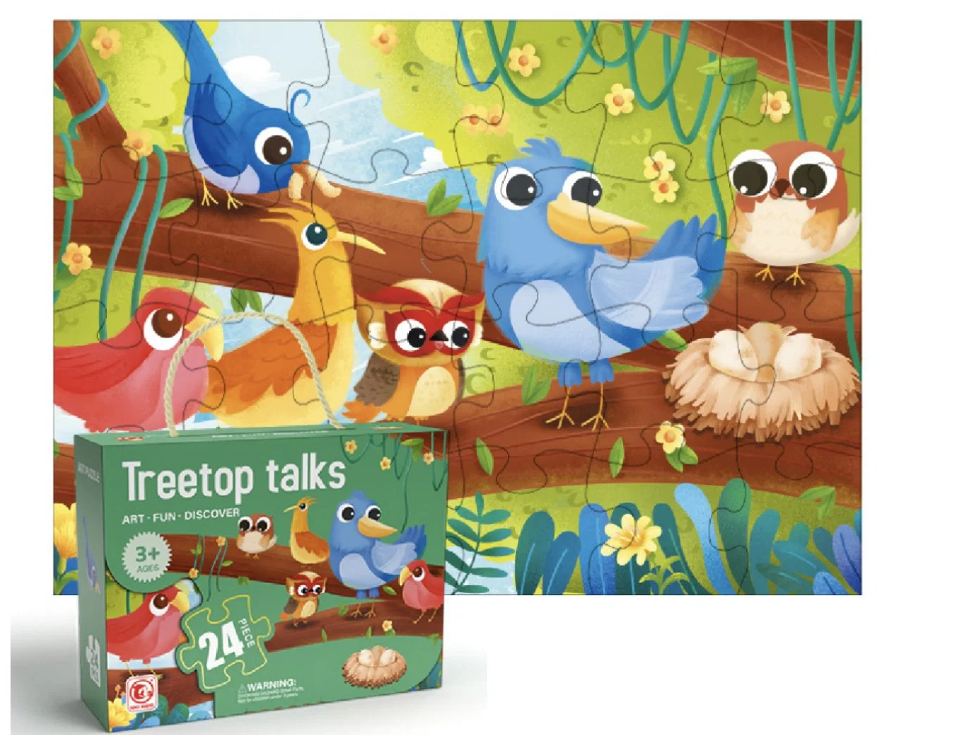 Jigsaw Puzzle (treetop talks 24PCS)