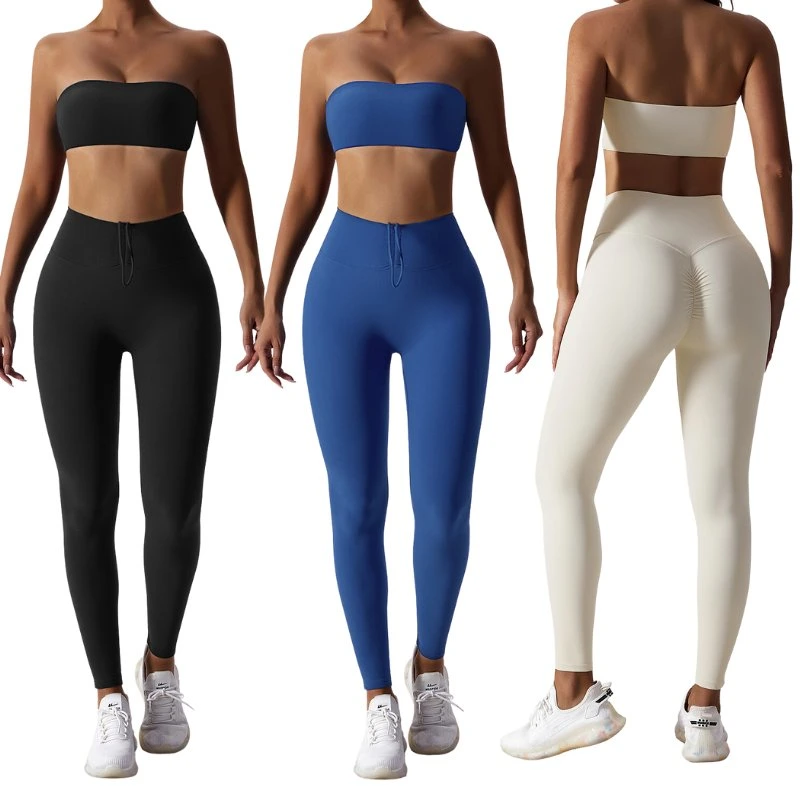 Women Sportswear Workout Clothing Sport Tights Leggings Fitness Yoga Wear Pants Gym Clothes