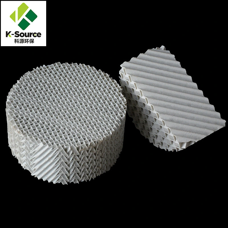 550y Ceramic Corrugated Plate Packing Ceramic Structured Packing