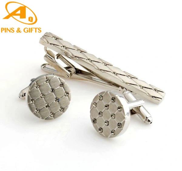 Wholesale/Supplier Silver Jewelry for Engraving Gu Cci Men Clothing BSCI Suitable Men Business Design Cuff Link