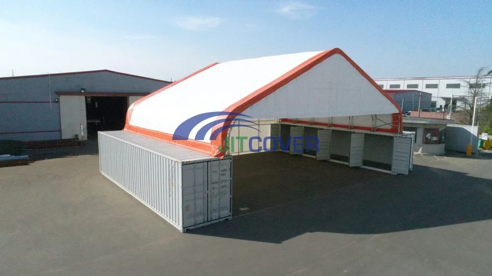 High quality/High cost performance Steel Frame Container Tent (JIT-5040C)