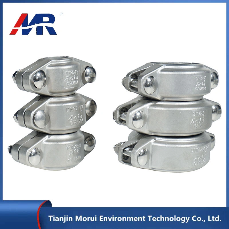 304 Stainless Steel Grooved Pipe Rigid Coupling for Pipe Joint Water Purifier Industrial Equipment
