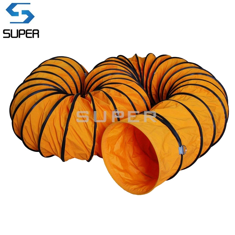 PVC Fire Resistant Retractable Ducting Suit for Portable Blowers