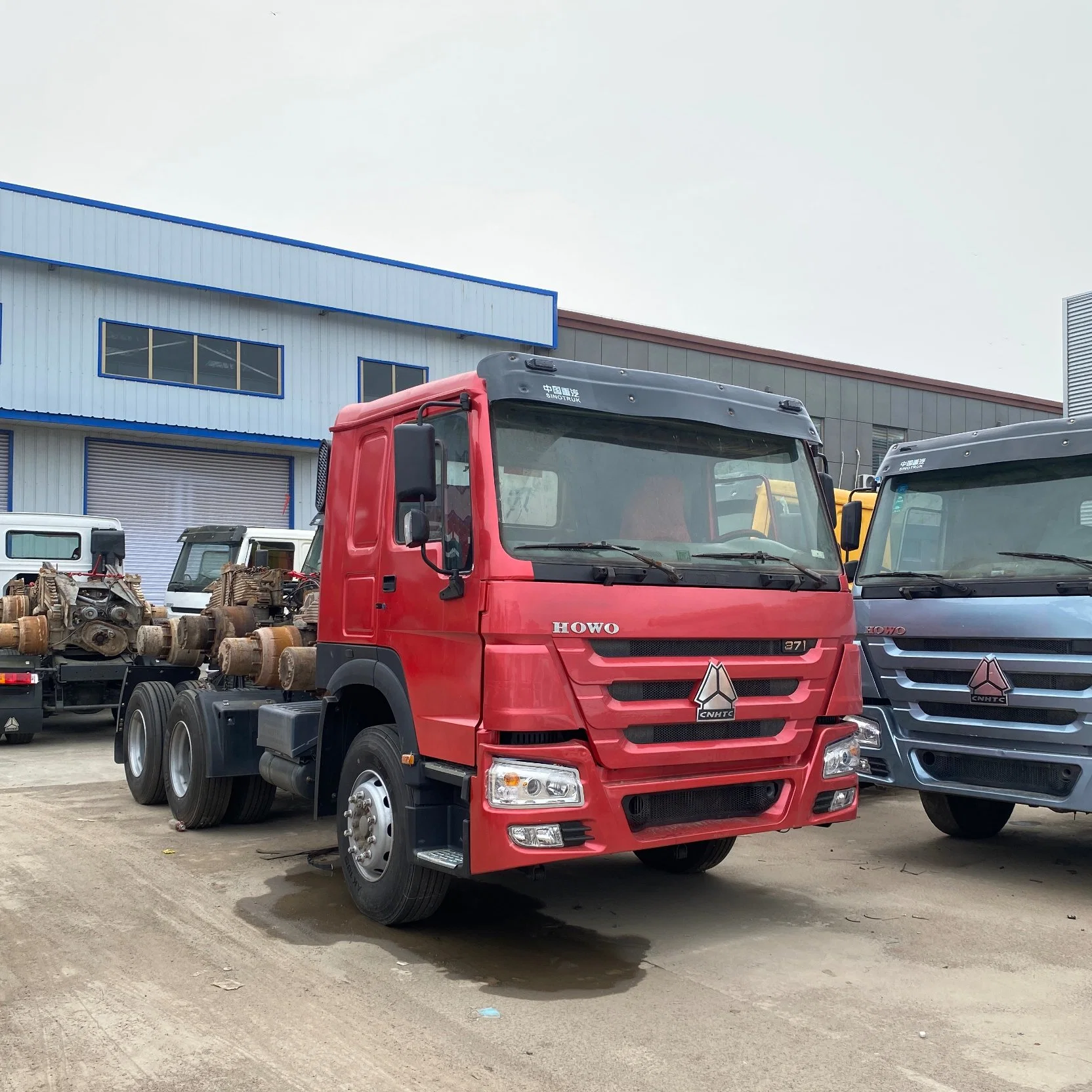 Heavy Duty reformado de segunda mano Sinotruk HOWO tractor camión 6X4 371CV 420CV para la venta de camiones remolque usados