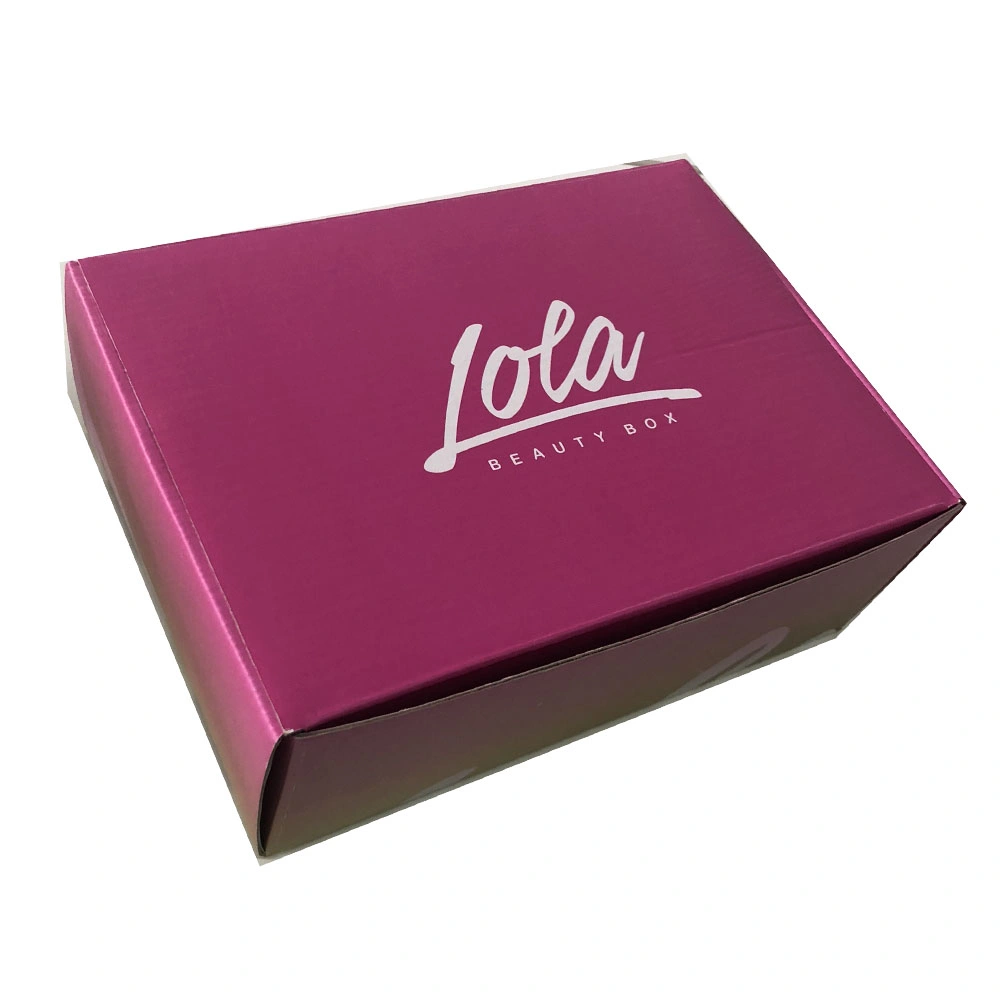 Printed Paper Packaging Box Cream Paper Cosmetics Packaging Boxes with Gold Foil Stamping