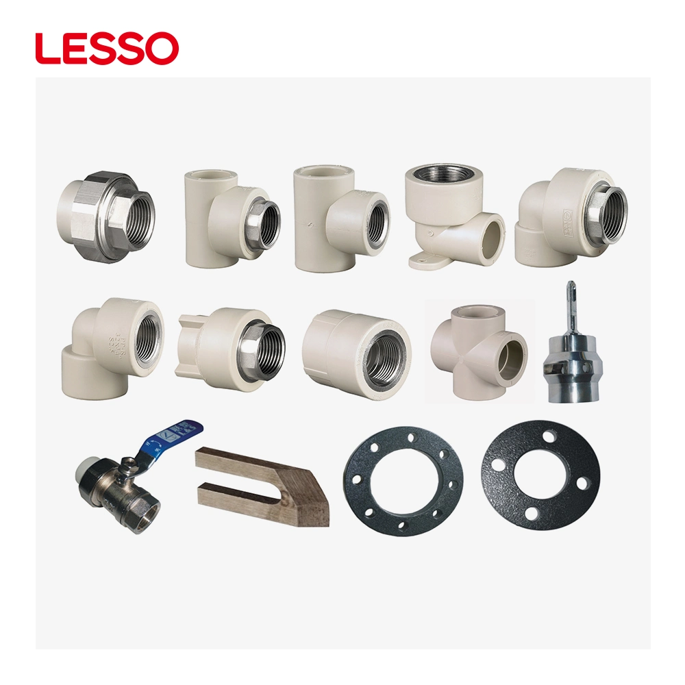 Lesso High Temperature Resistance PPR Pipe Fitting Plastic Male Adaptor Male Thread Adapter