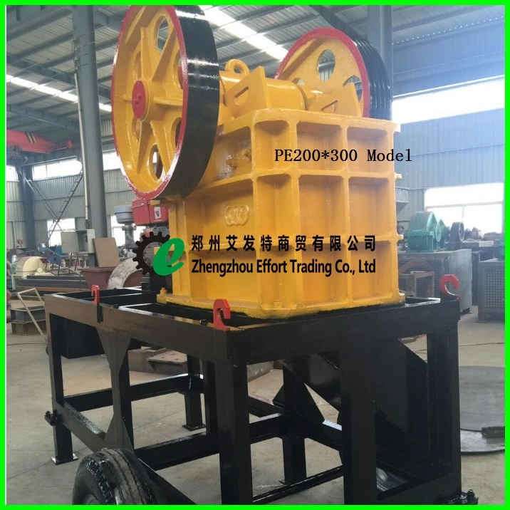Top Quality Mobile Gold Ore Crusher, Small Portable Rock Crusher
