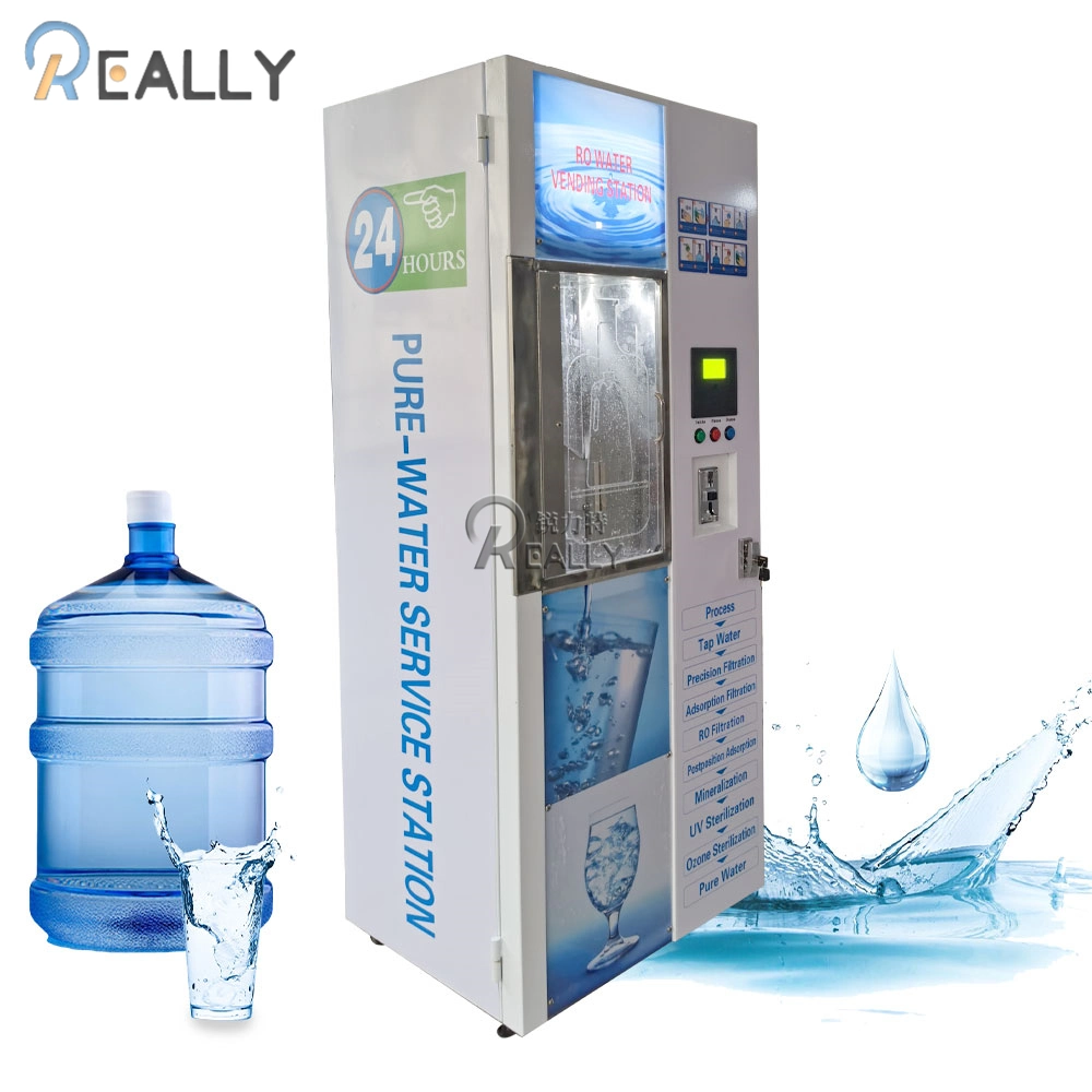Small Pure Water Vending Machine Self-Service Water Dispenser Hot Sell in America Chile