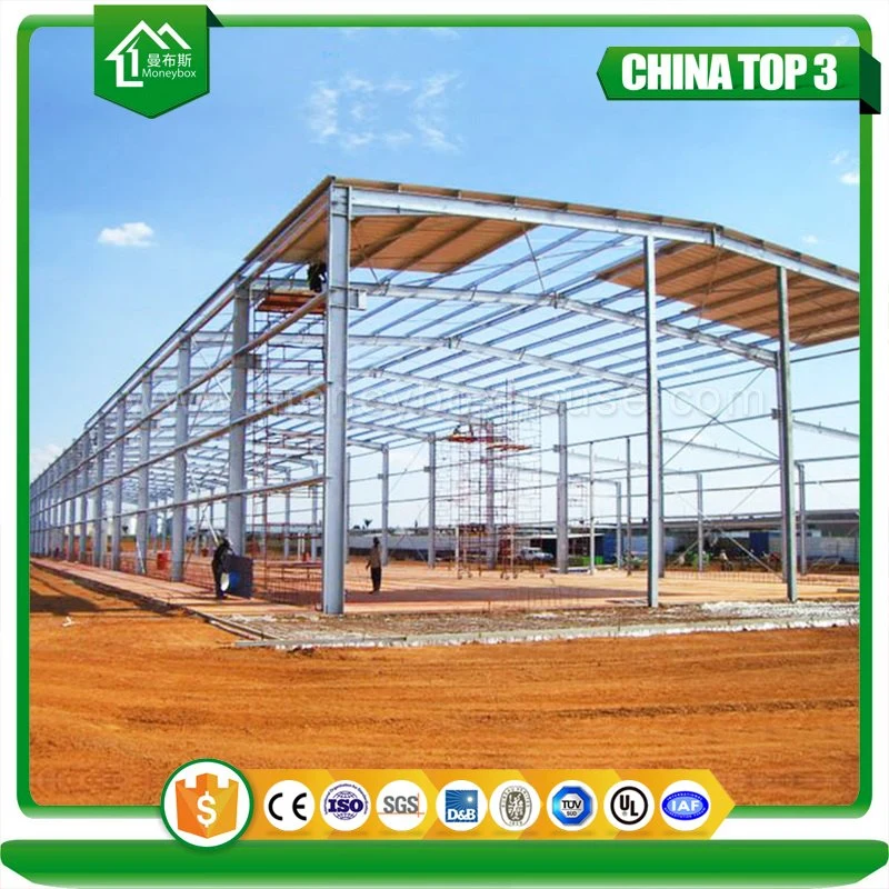 Large Span Industrial Prefabricated Steel Structure Steel Factory Workshop Warehouse