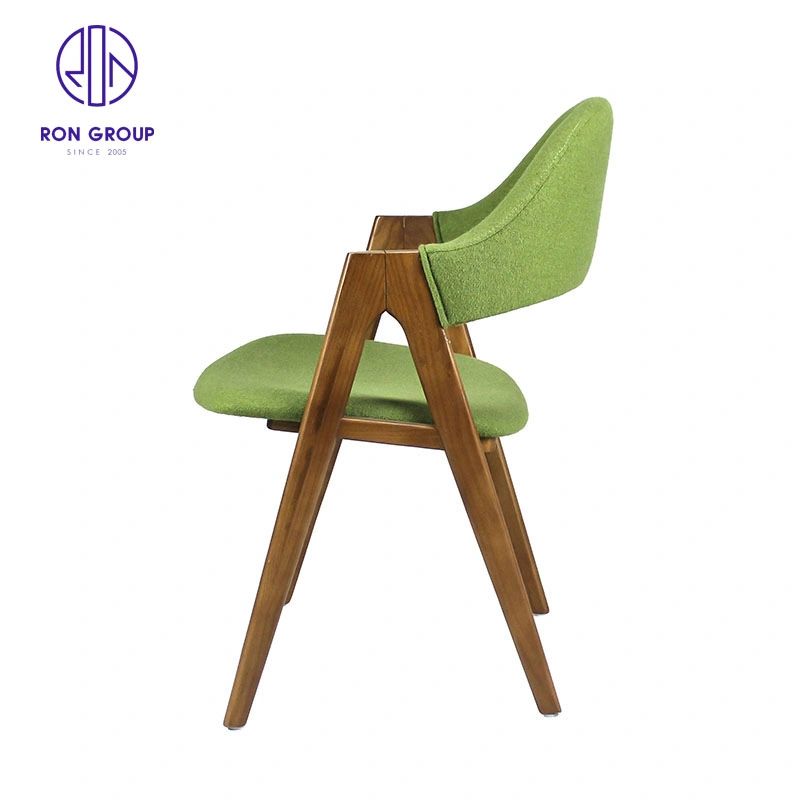 Manufacturers Directly for The Nordic Solid Wood Dining Chair Cafe Meeting Negotiation Chair