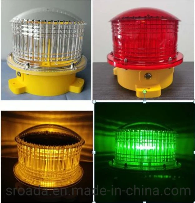 Roadway Safety Solar Amber Flashing Lamp Strobe Emergency LED Warning Light with Magnetic Base for Car Traffic Warning