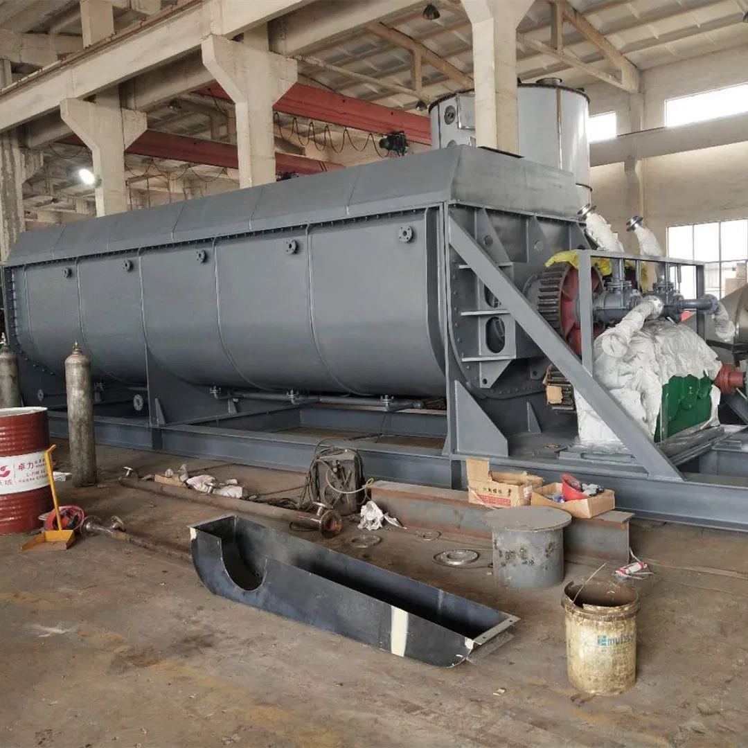 Kjg-110 Series Hollow Paddle Stirring Drying Equipment Dryer for Sludge Dehydration, Solid Waste Sludge