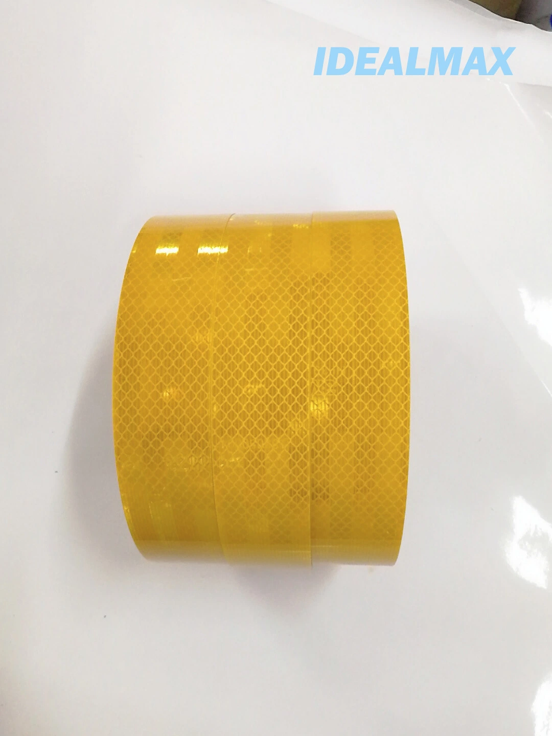 Pet Hip Yellow Reflective Material, Prismatic Reflective Yellow Vinyl Tape, Reflective Yellow Sheeting Material