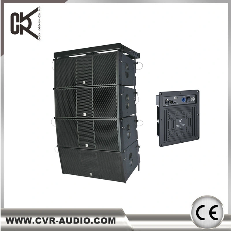 CVR Audio Line Array Factory activo potente Outdoor Doble 12′ ′ matriz de líneas