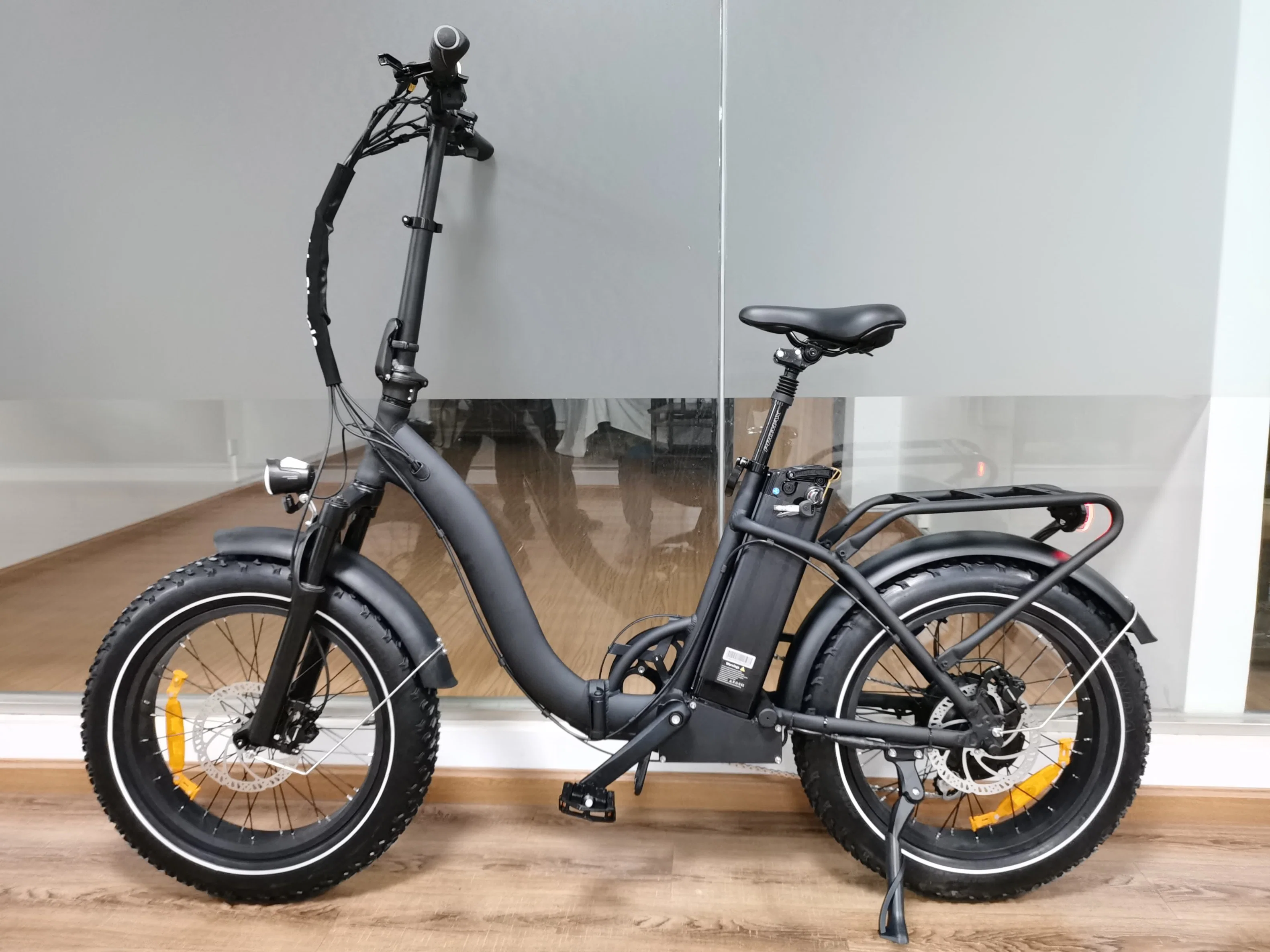 Moda Queene ciclomotor eléctrico suspensión total bicicleta eléctrica plegable Ebike para la venta