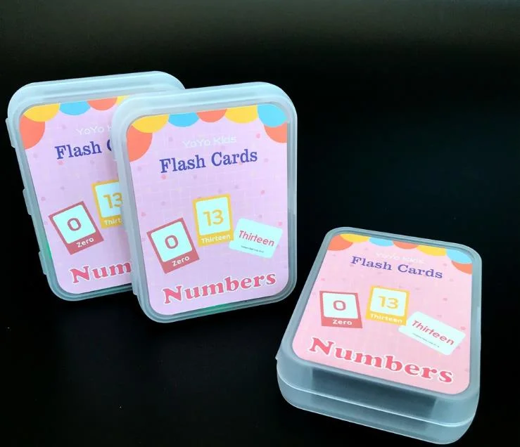 Custom English Learning Memory Card Early Educational Toys for Children Game Card Kids Flash Cards