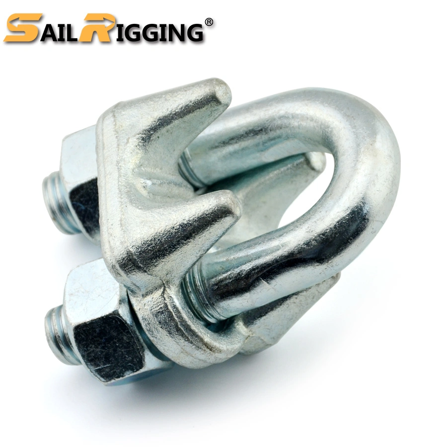 G450 Steel Galvanized Drop Forged Us Type Wire Rope Clip (CE, SGS, BV, ISO) Wire Rope End Fitting