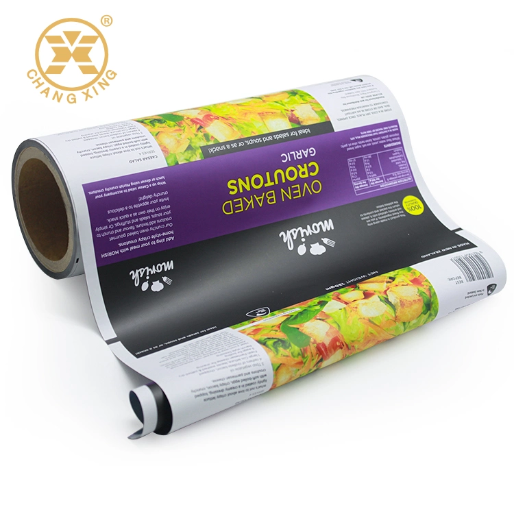 High Quality BOPP Food Grade Plastic Films Roll OEM Packaging Rollstock Pouch Laminating Film