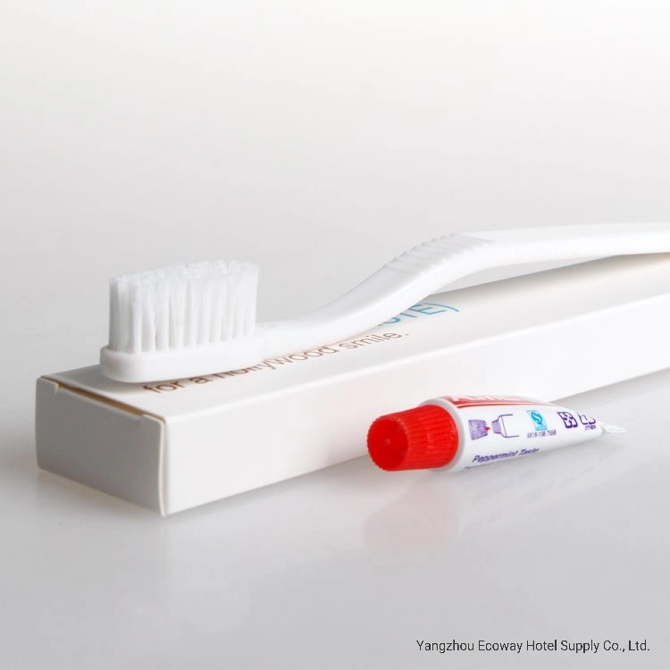 Wholesale/Supplier Mini Hotel Toothpaste and White Toothbrush Kit