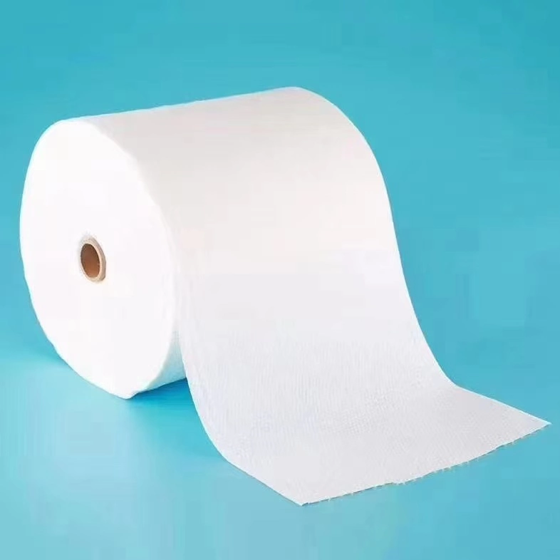 Mix Wood Pulp Spunlace Nonwoven Fabric Thin Raw Material Absorbent Core for Sanitary Napkin