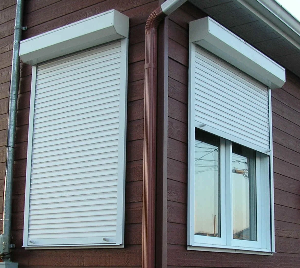 Aluminum Rolling Shutters Window Shutter with Remote Control