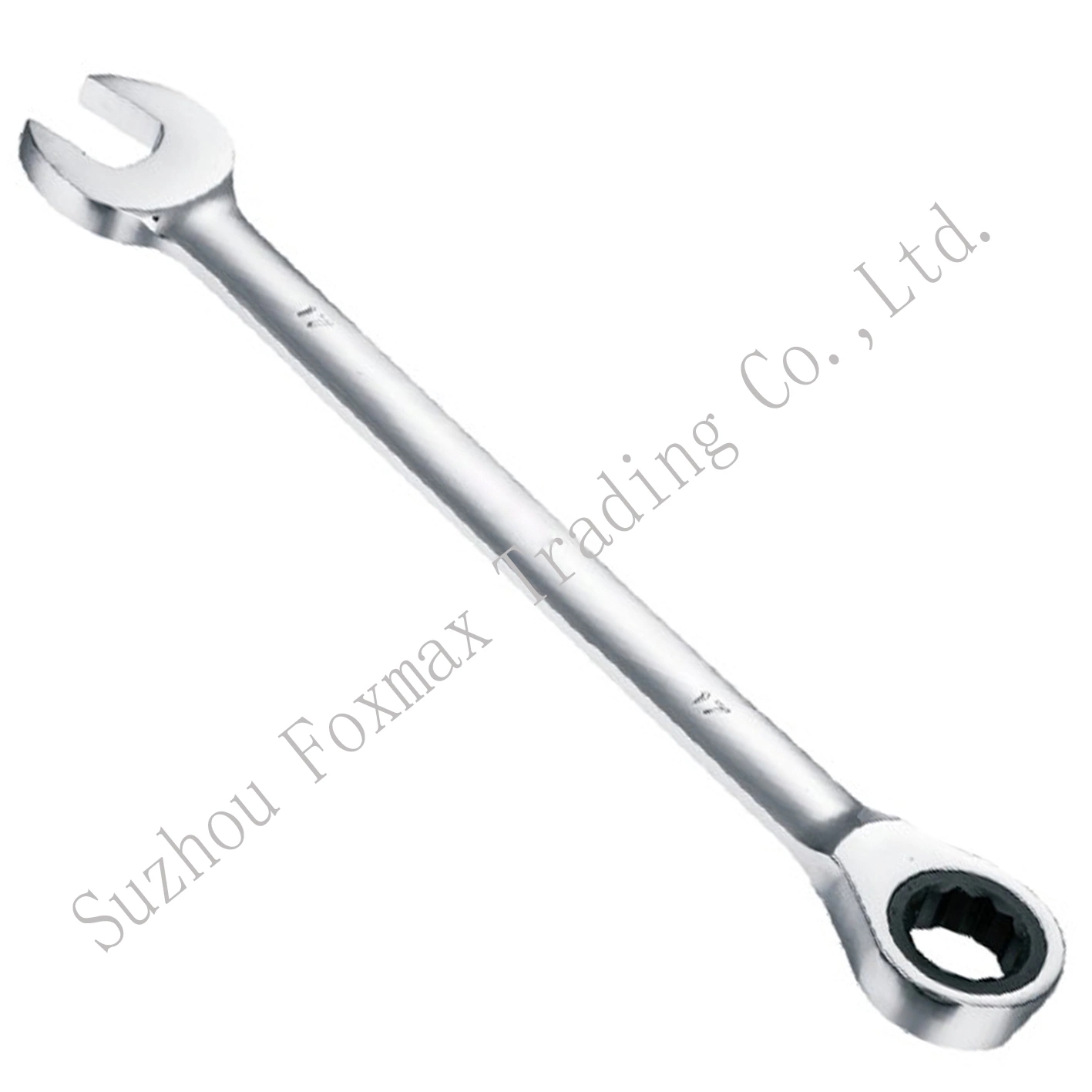 Cr-V Steel Mirror Polish Metric Combination Ratchet Wrench (FXW11)