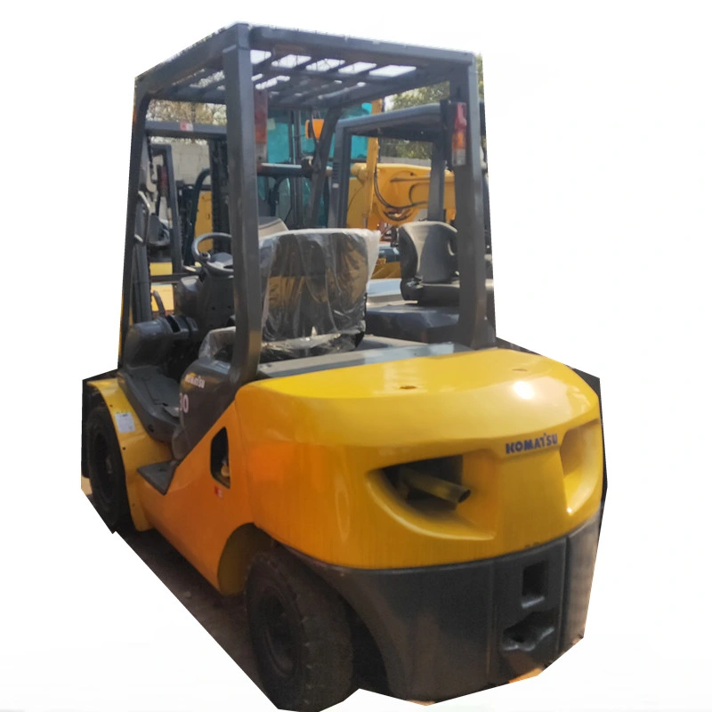 2019 años de uso Forklift Truck batería Inicio 3,0 Ton Japón Carretilla elevadora Fd30t-17