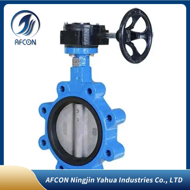 Resilient Seated Concentric Type Ductile Cast Iron Industrial Control Wafer Lug Butterfly Valves with EPDM PTFE NBR Lining API/ANSI/DIN/JIS/ASME