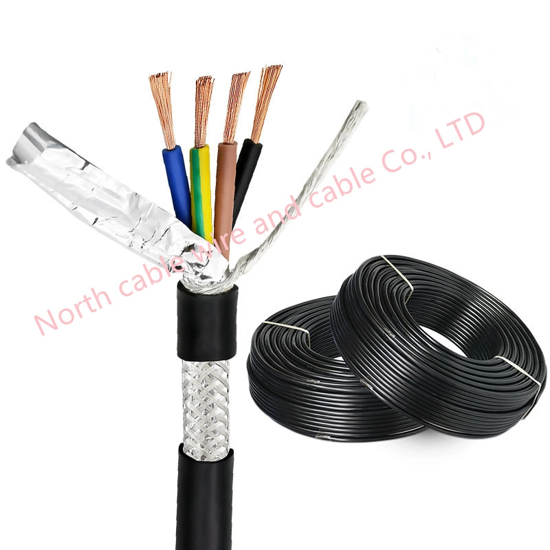 2 Core 1.5mm OFC Audio Shielding Cable Pure Copper Power Cable 300V 15AWG Soft Cable Rvvp
