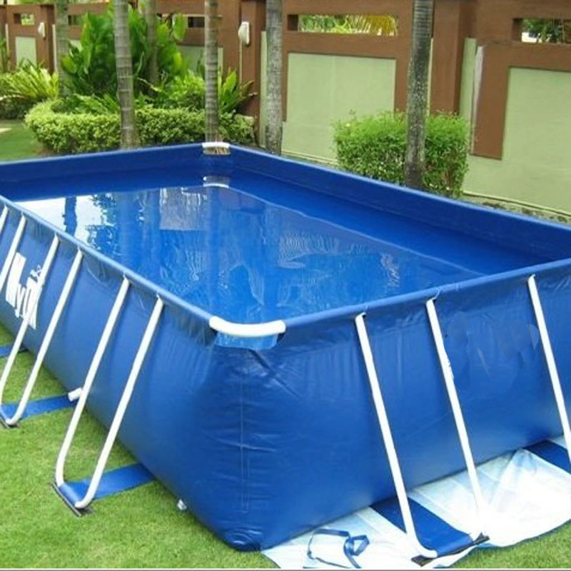 Waterproof Flame Retardant Vinyl Coated PVC Tarpaulin Canvas Fabric for Fish Tank and Swimming Pool