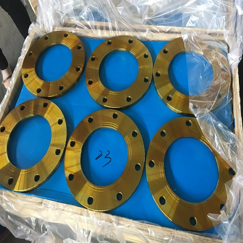 JIS B2220 Ss400 Yellow Painting Plate Weld Neck Flange