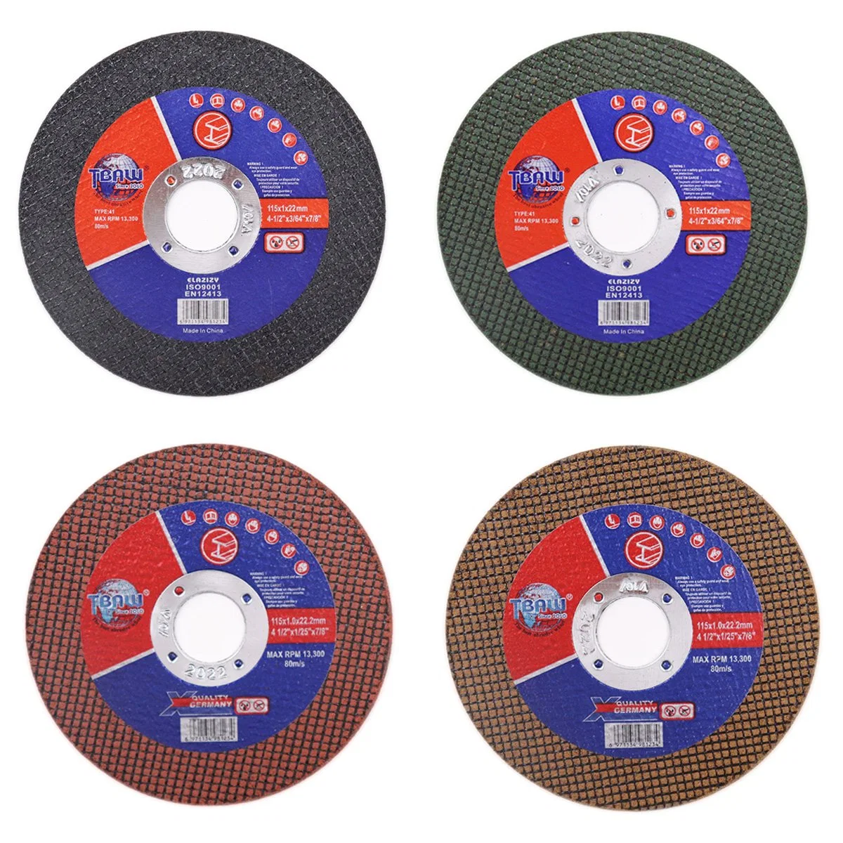 4 12 Inch Metal Steel Cut-off Wheel Cutting Disc for Tools Angle Grinders