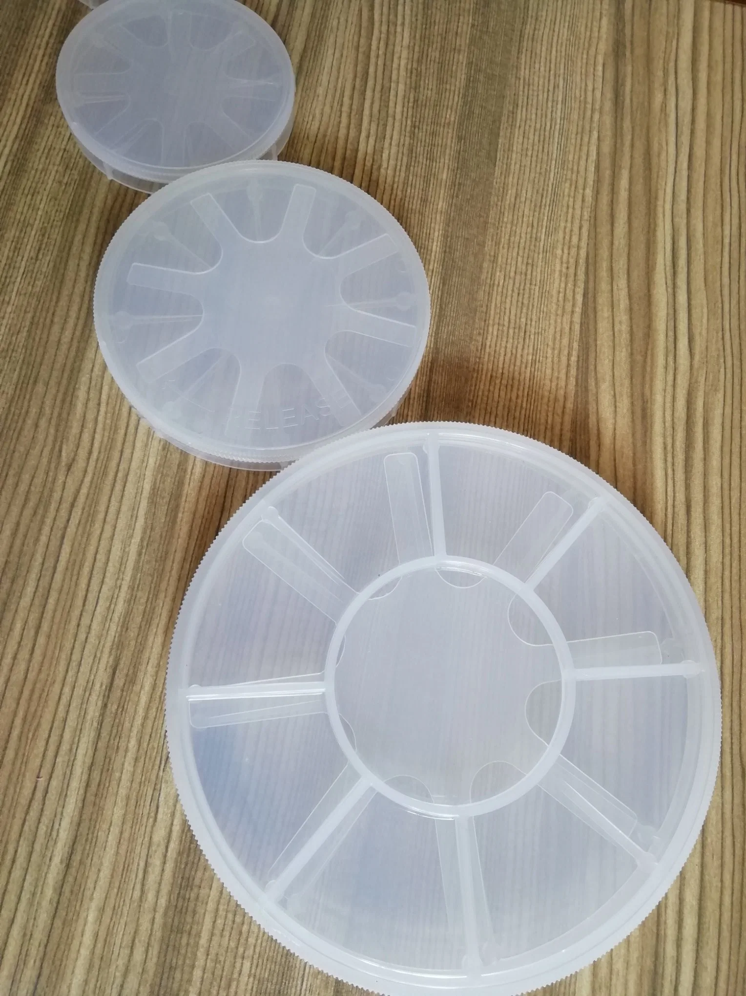 1~6 Inch Box Carrier for Silicon Wafers, Including Container, Cover