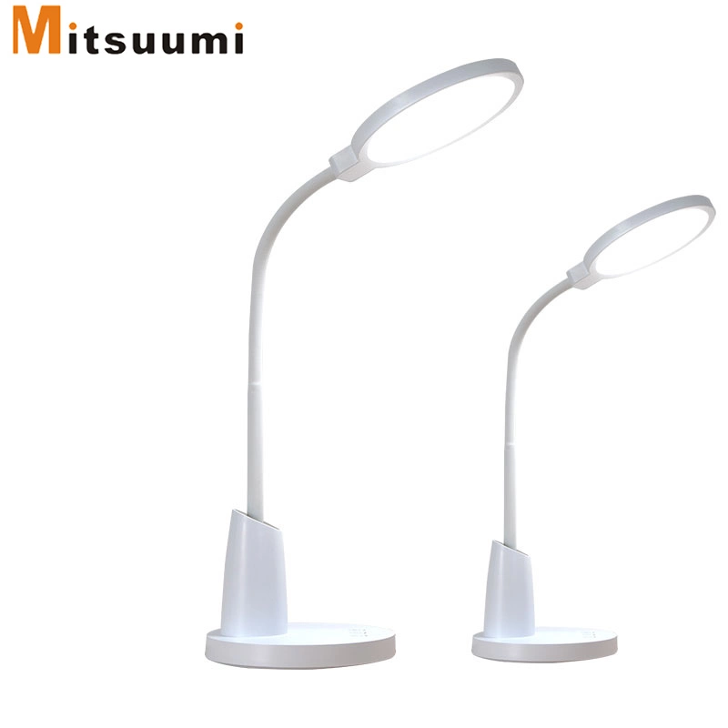 White LED Table Lamp Touching Switch Table Lamp Reading Light