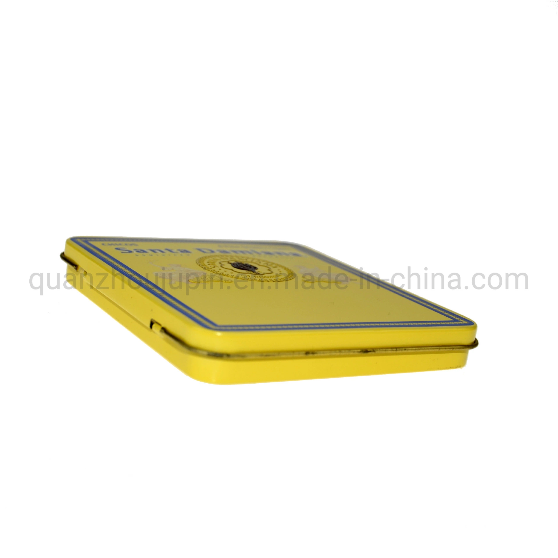 Customized Tinplate Offset Print Mustard Cigar Box