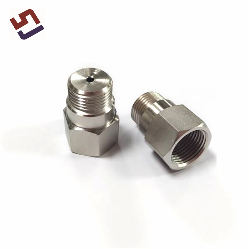 CNC Machining Parts Auto Parts O2 Oxygen Sensor Test Pipe Stainless Steel Extender Adapter Extension Spacer Bung