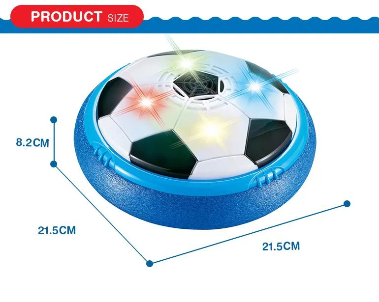 Big Size Kids Plastic Air Power Interactive Disk Fútbol flotante Bola de fútbol Toy Hover