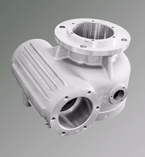 Gravity Die Casting Process Aluminum Alloy Water Treatment Equipment Diaphragm Metering Pump Housing