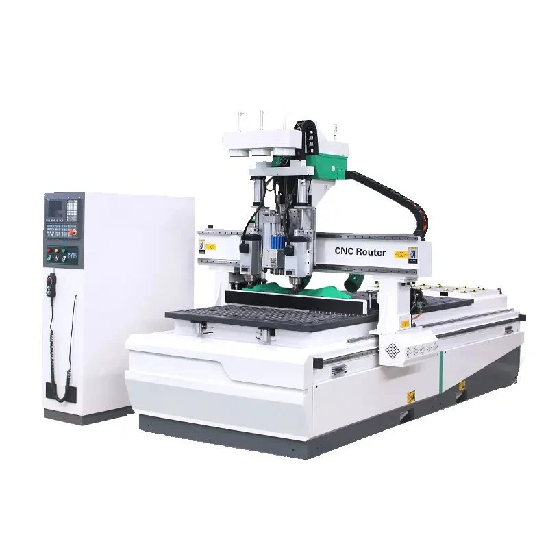 Eje 4 Carpintería Atc Cambiador automático de máquina CNC Router CNC 3 ejes.