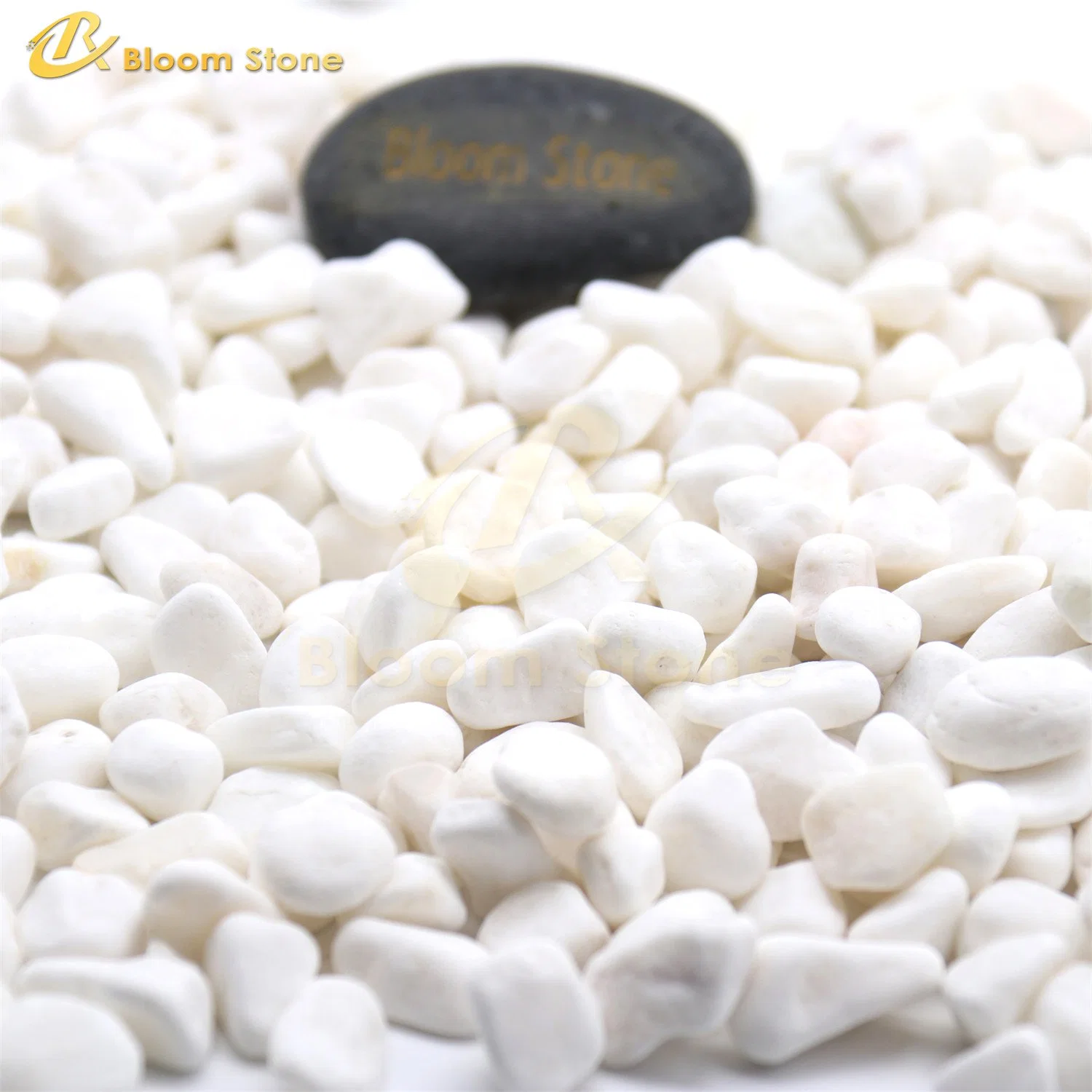 Hot Selling Natural Stone Snow White for Decoration