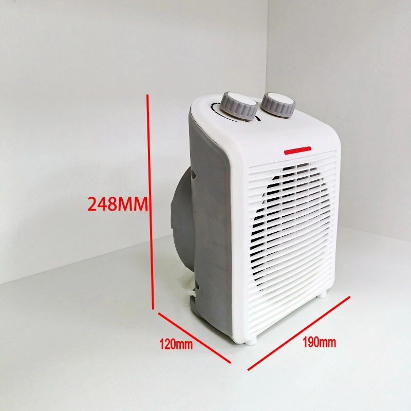 Factory Supply Customized Fan Heater 2 Heat Settings Hot Electric Adjustable Thermostat Household Overheat Protection Portable