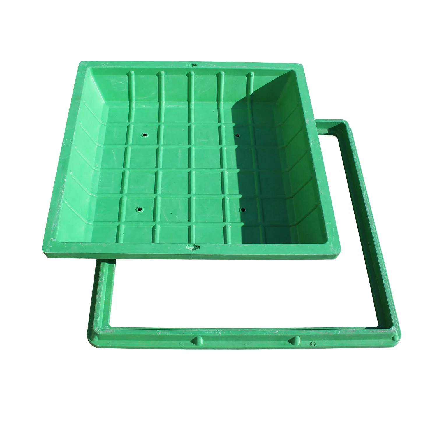 Fiber Grass Pot Manhole Cover with Frame