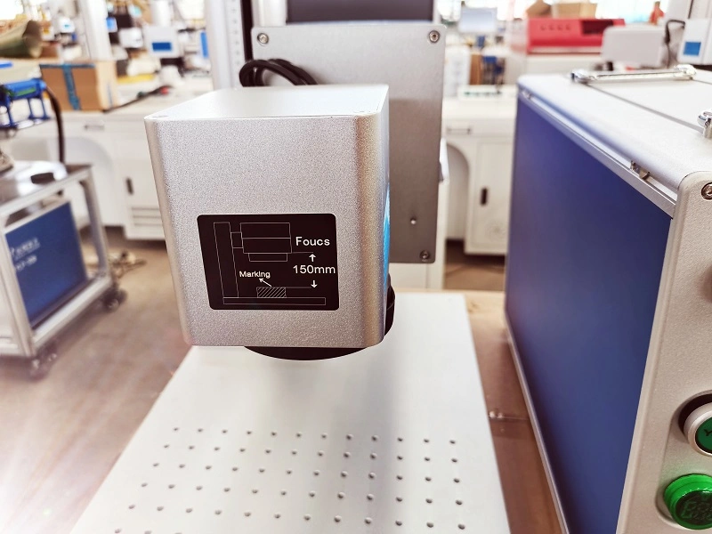 máquina de marcação a laser de CO2 Galvo 20W 30W para plástico