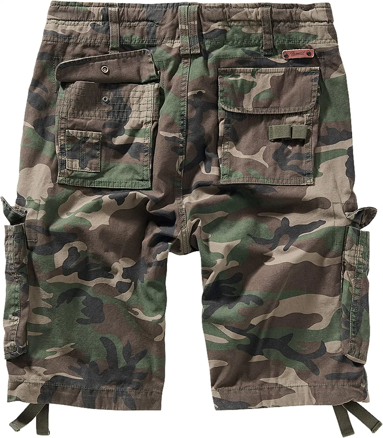 Cargo-Shorts Aus Reiner Vintage-Baumwolle Mit Lässigem Look Für Herren